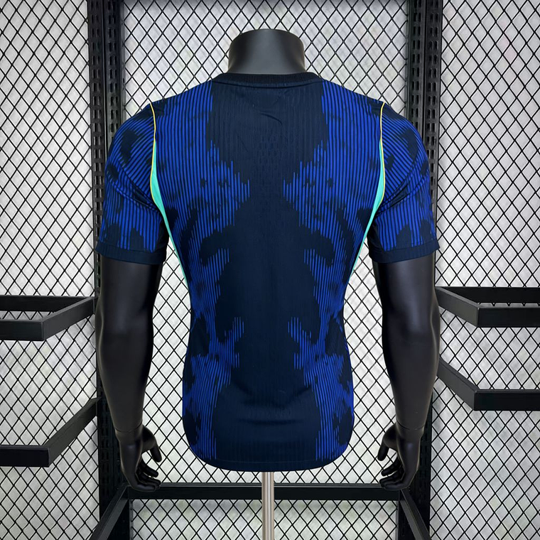 Camisola Brasil Mundial 2026 Fora Versão Jogador | Azul S-2XL 2
