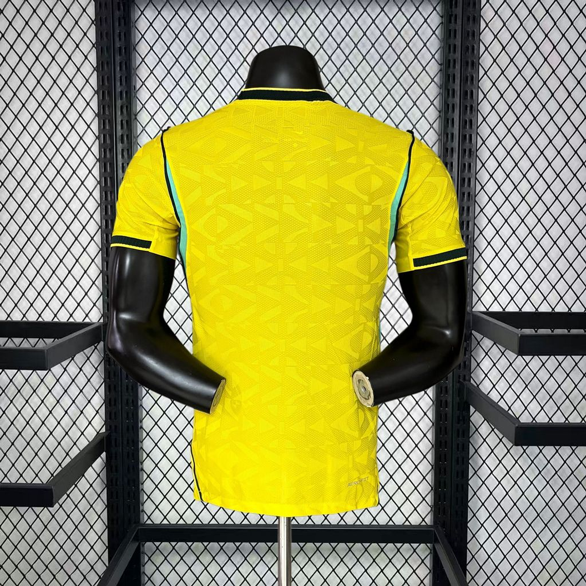 Camisola Brasil Mundial 2026 Casa Versão Jogador | Amarela S-2XL 2