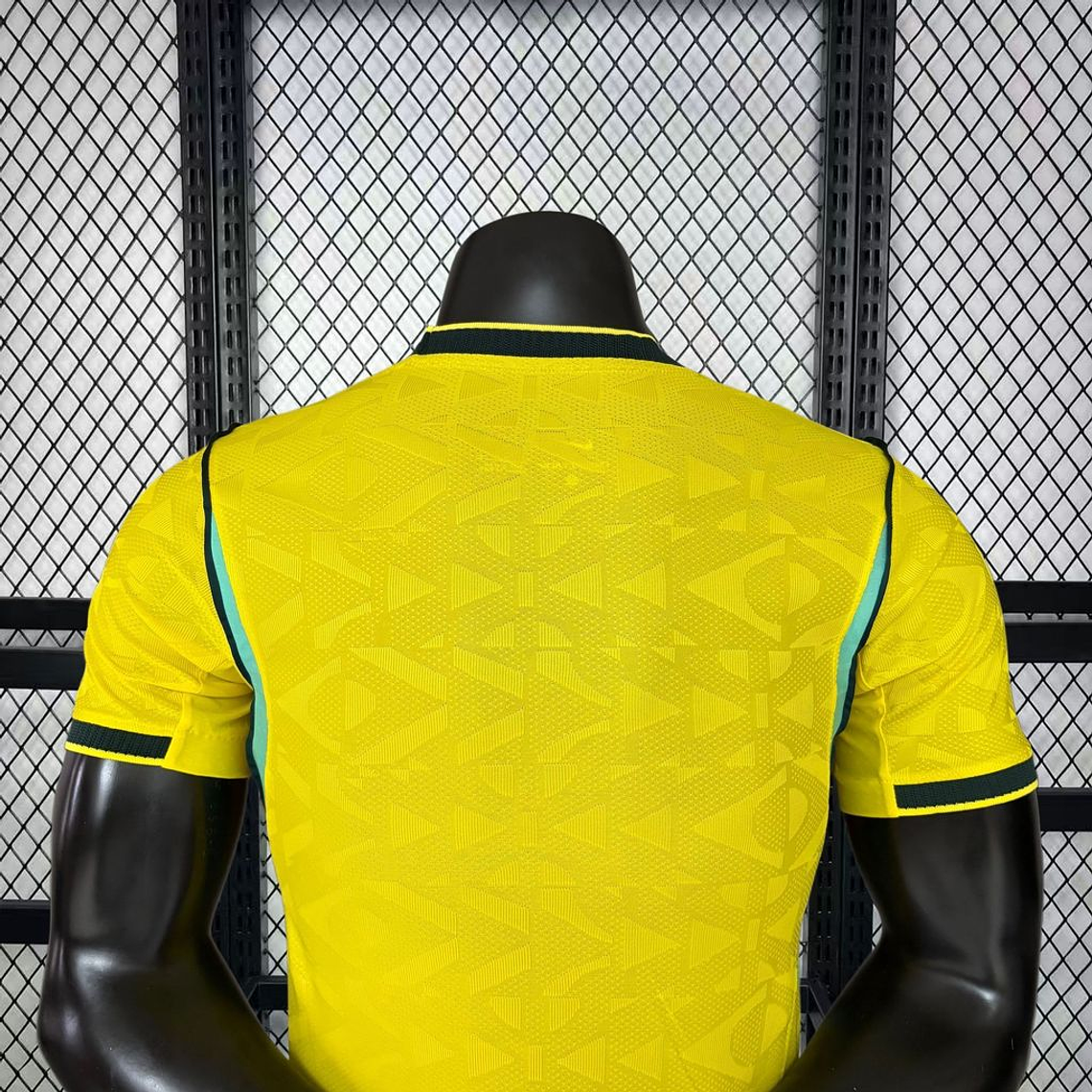 Camisola Brasil Mundial 2026 Casa Versão Jogador | Amarela S-2XL 6