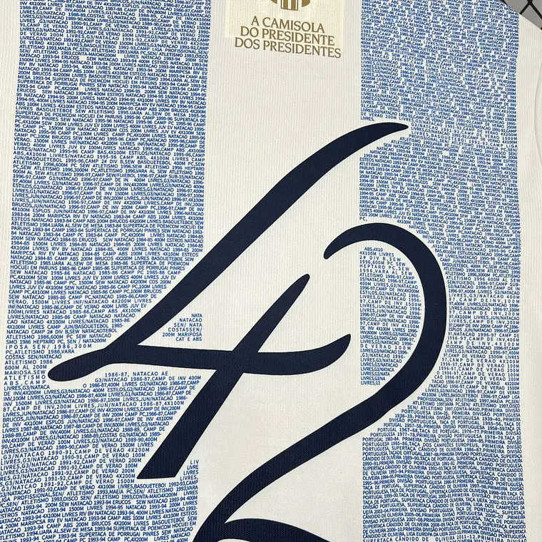 Camisola FC Porto Homenagem 2025/2026 | Pinto da Costa 2594 Títulos S-4XL 9