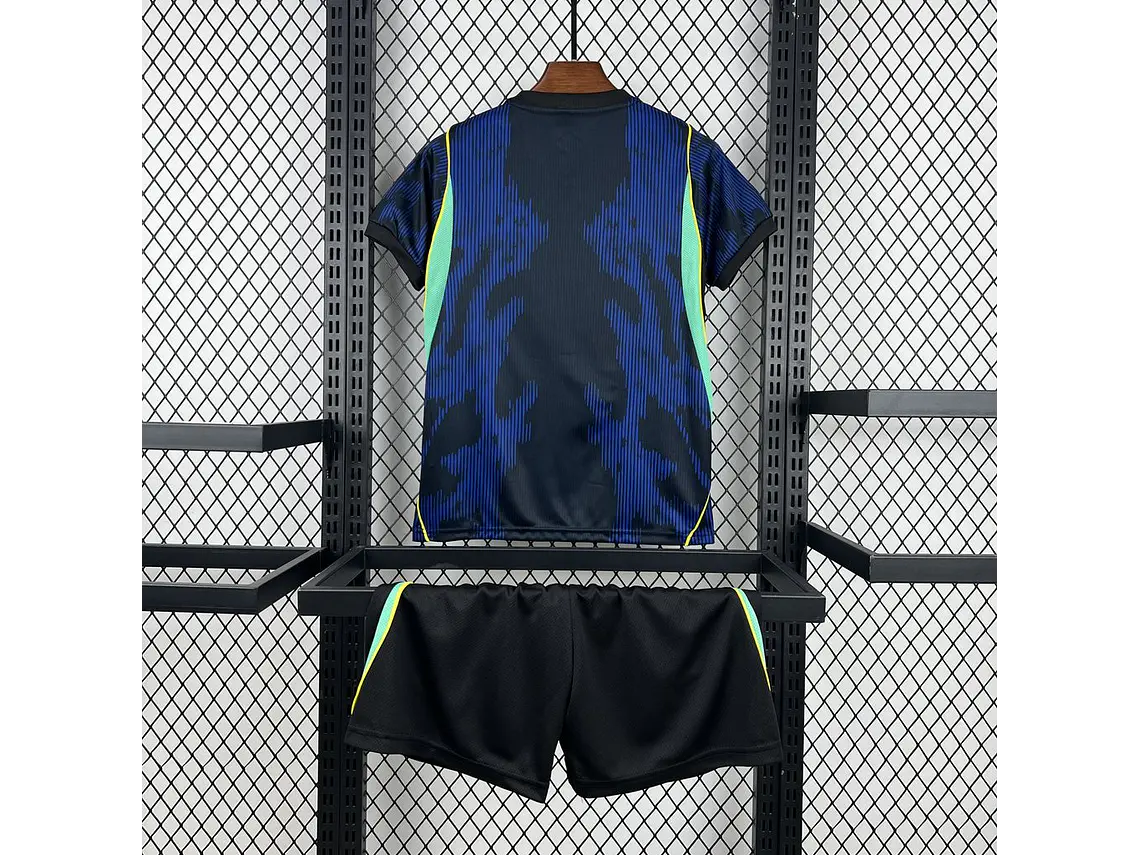 Brazil 2026 World Cup Away Kids' Uniform 2
