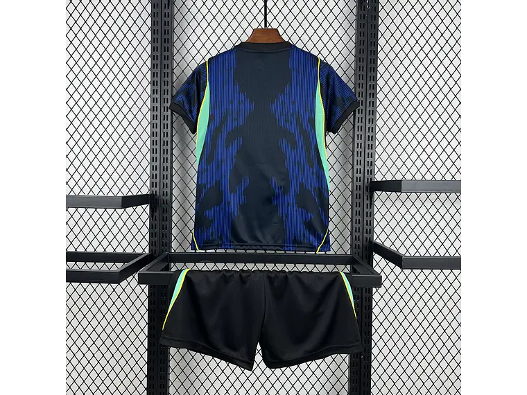 Brazil 2026 World Cup Away Kids' Uniform 2