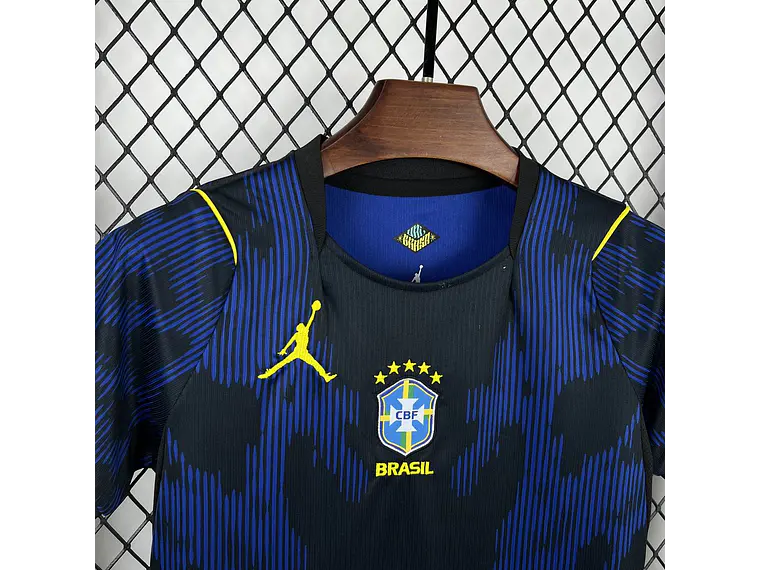 Brazil 2026 World Cup Away Kids' Uniform 4