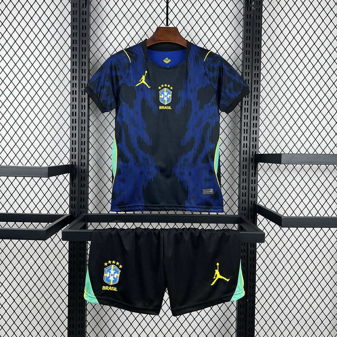 Equipamento Infantil Brasil 2026 World Cup Away  6