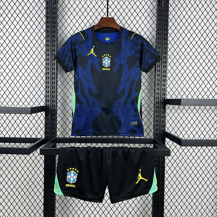 Equipamento Infantil Brasil 2026 World Cup Away  6