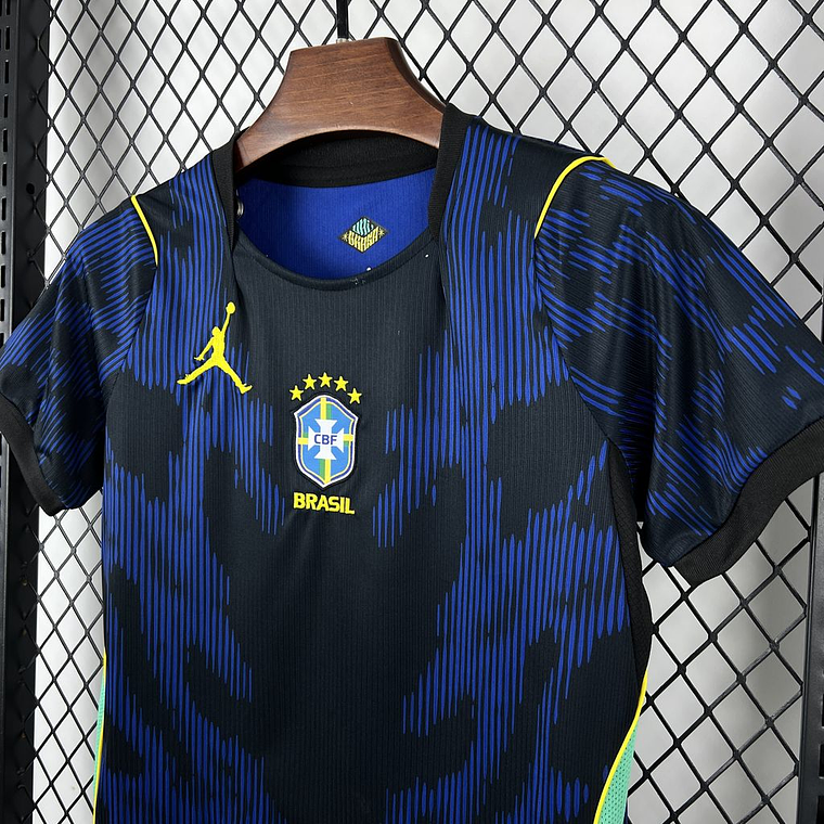 Equipamento Infantil Brasil 2026 World Cup Away  5