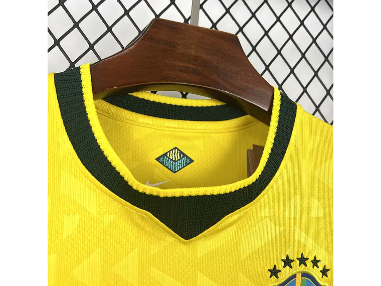 Camisola Brasil 2026 World Cup Home Feminina S a 2XL 4