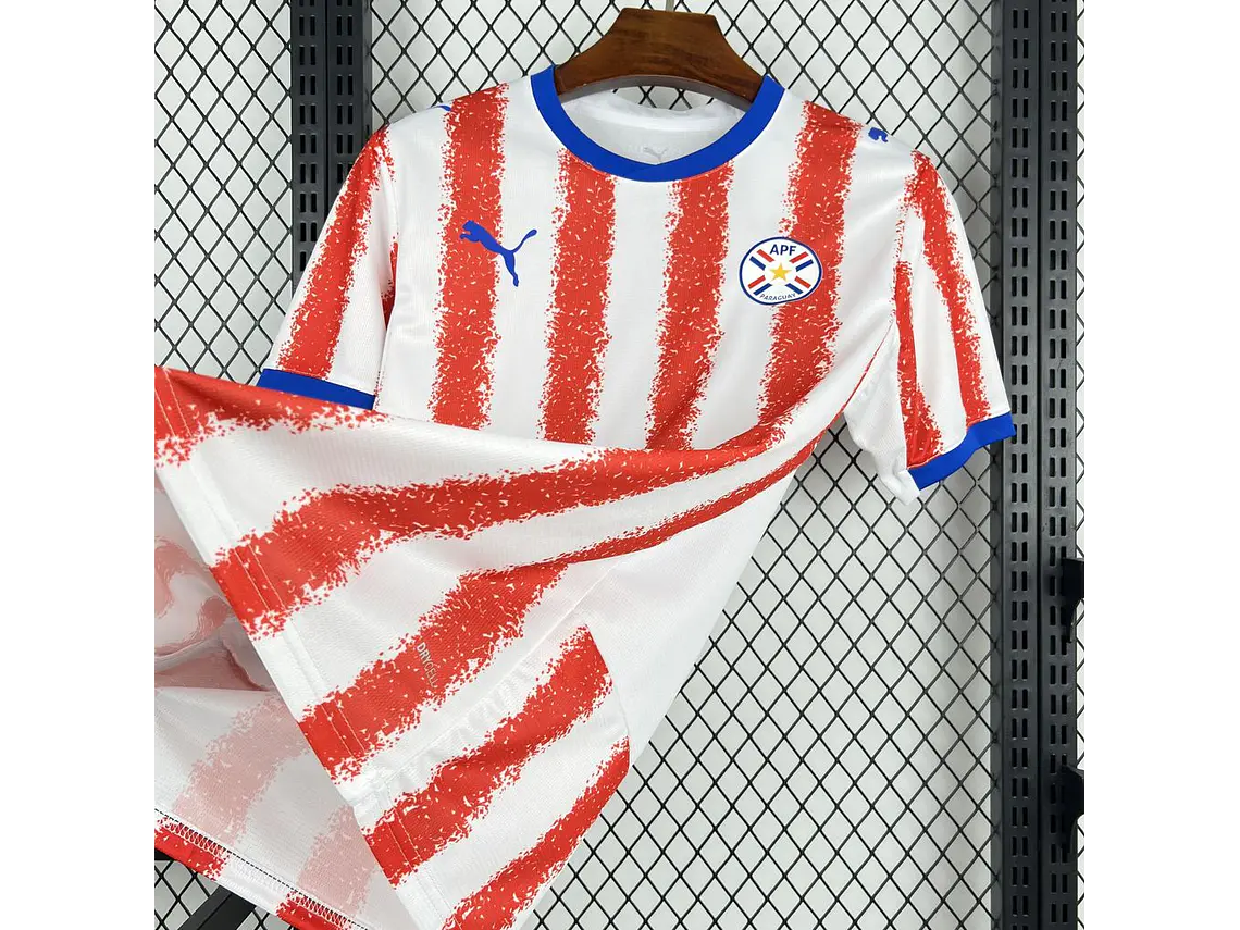 Camisola Paraguai 2026 World Cup Home S a 4XL 3