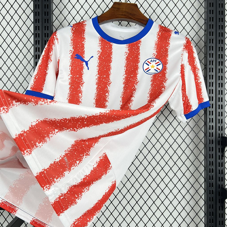 Camisola Paraguai 2026 World Cup Home S a 4XL 3