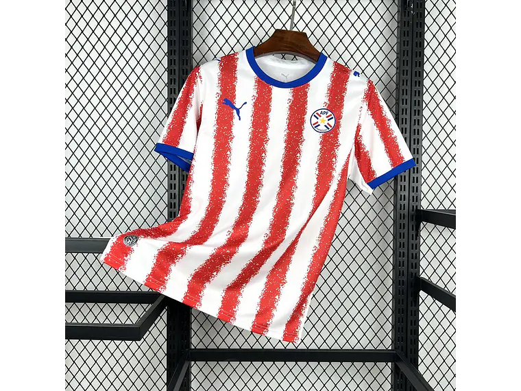 Camisola Paraguai 2026 World Cup Home S a 4XL 1