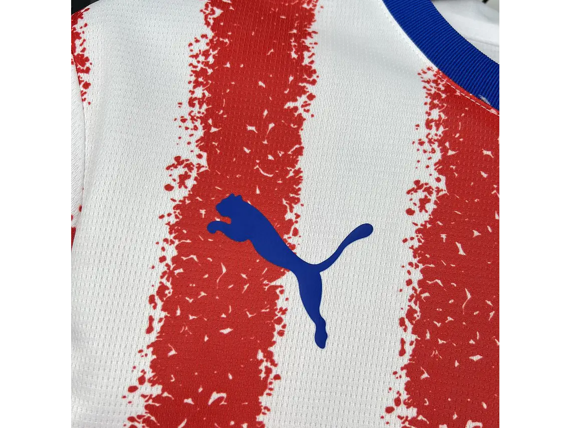 Camisola Paraguai 2026 World Cup Home S a 4XL 8