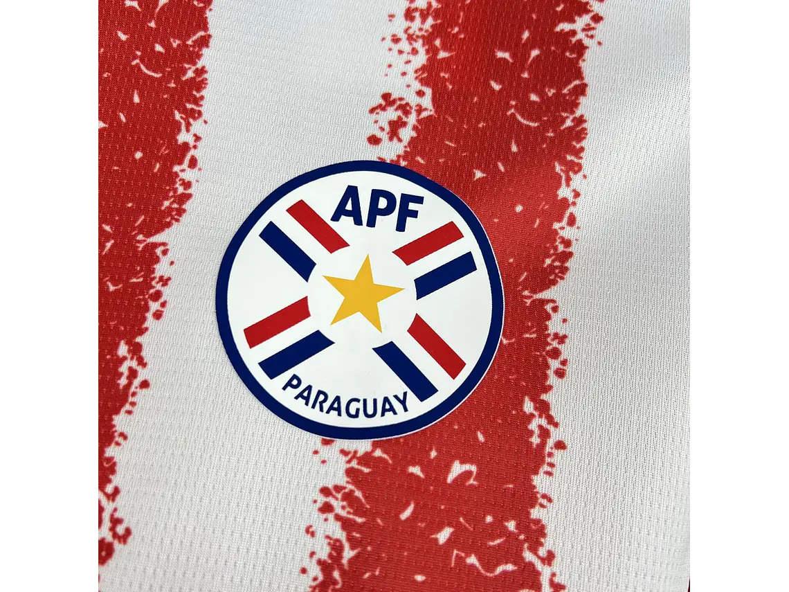 Camisola Paraguai 2026 World Cup Home S a 4XL 7