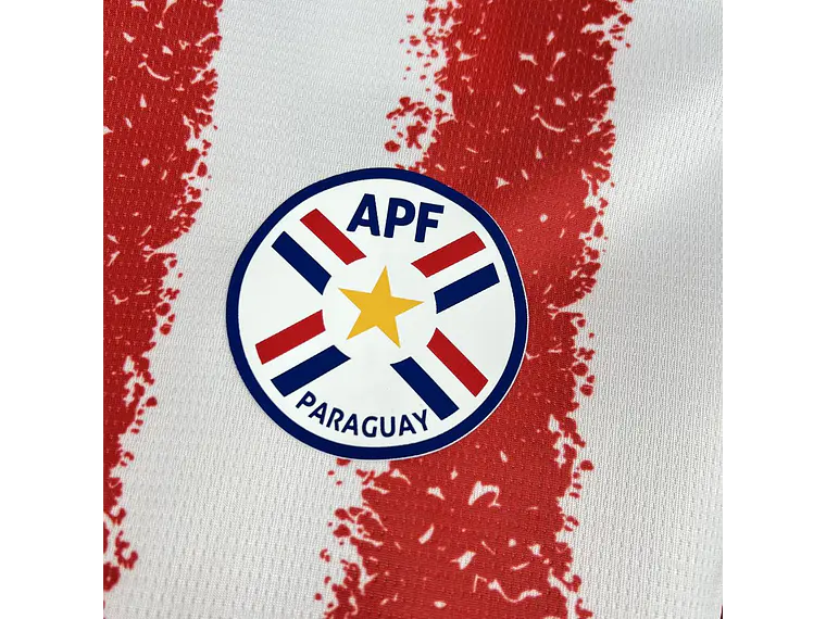 Camisola Paraguai 2026 World Cup Home S a 4XL 7