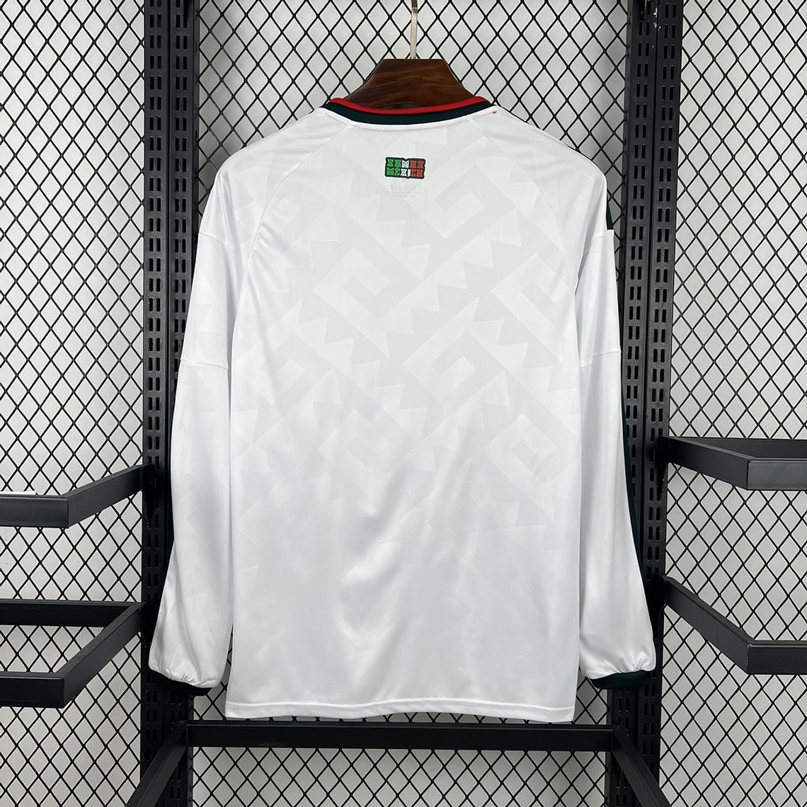 Camisola México 2026 World Cup Away Manga Longa S a 4XL 2