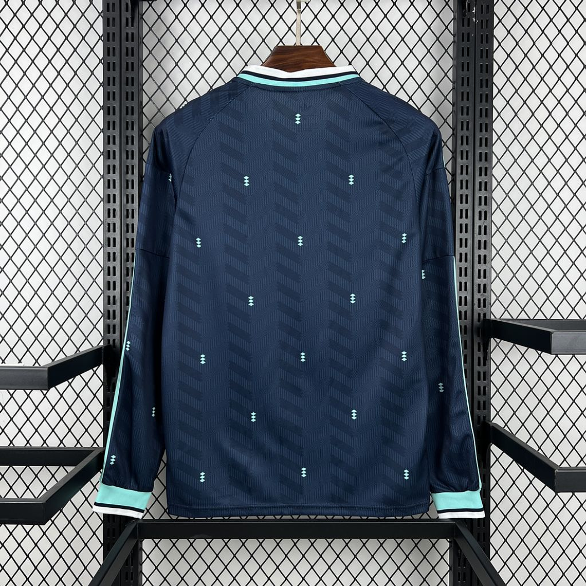 Camisola Alemanha 2026 World Cup Away Manga Longa S a 4XL 2