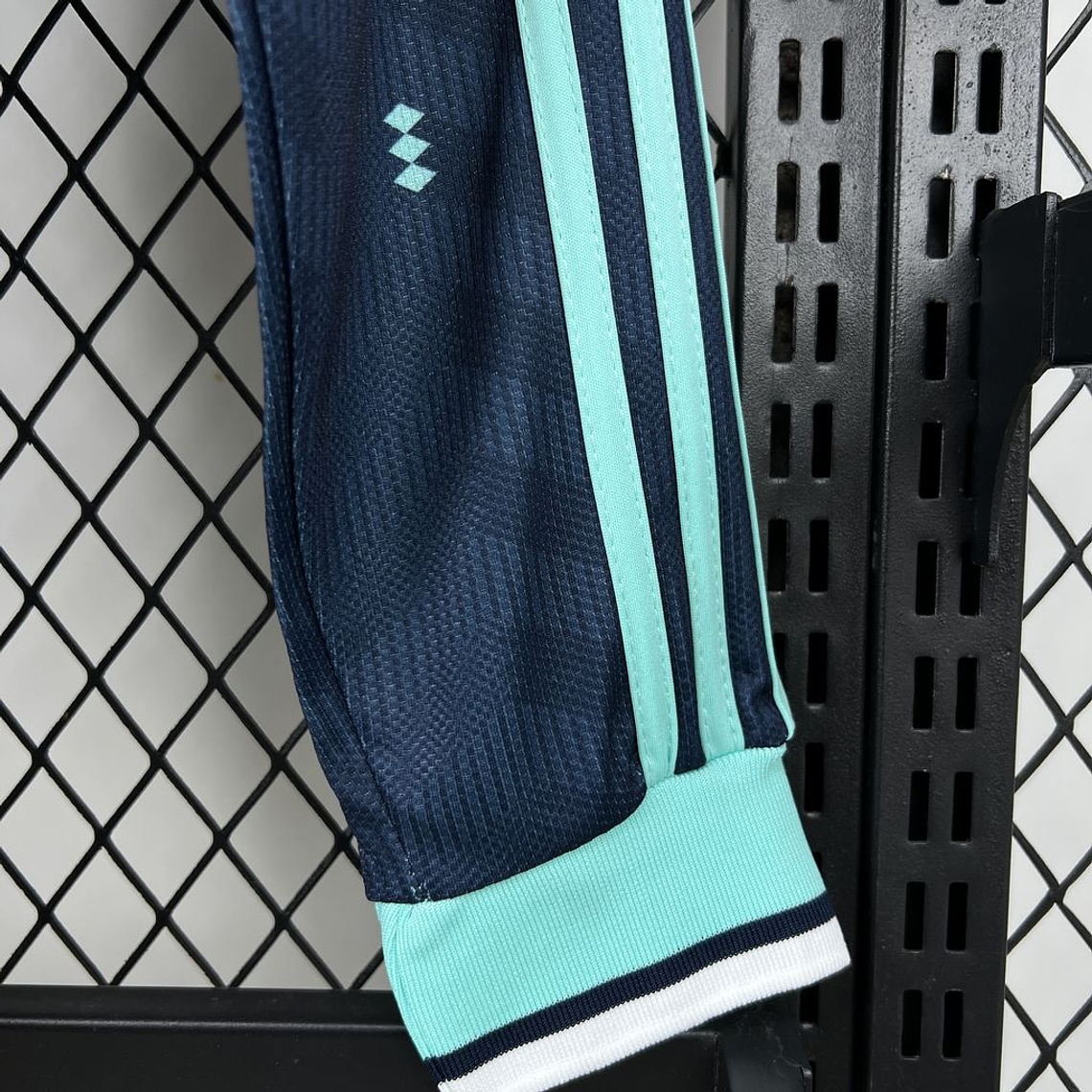 Camisola Alemanha 2026 World Cup Away Manga Longa S a 4XL 8