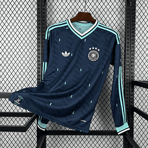 Camisola Alemanha 2026 World Cup Away Manga Longa S a 4XL