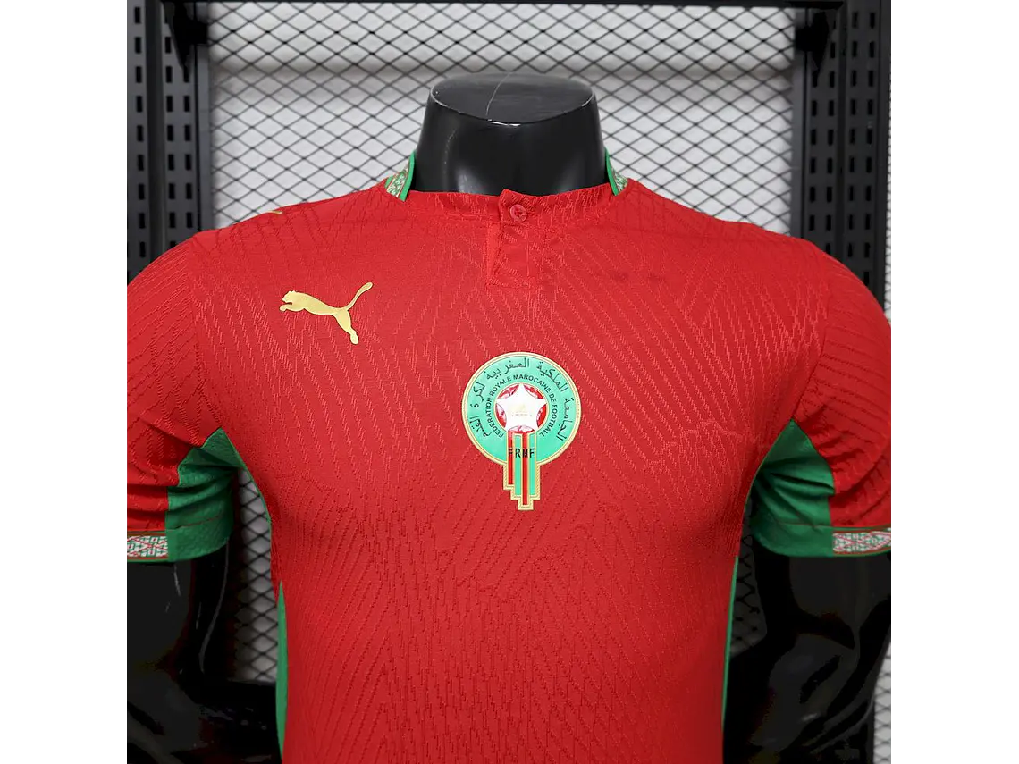 Morocco 2026 World Cup Home Player Jersey, sizes S to 2XL 4