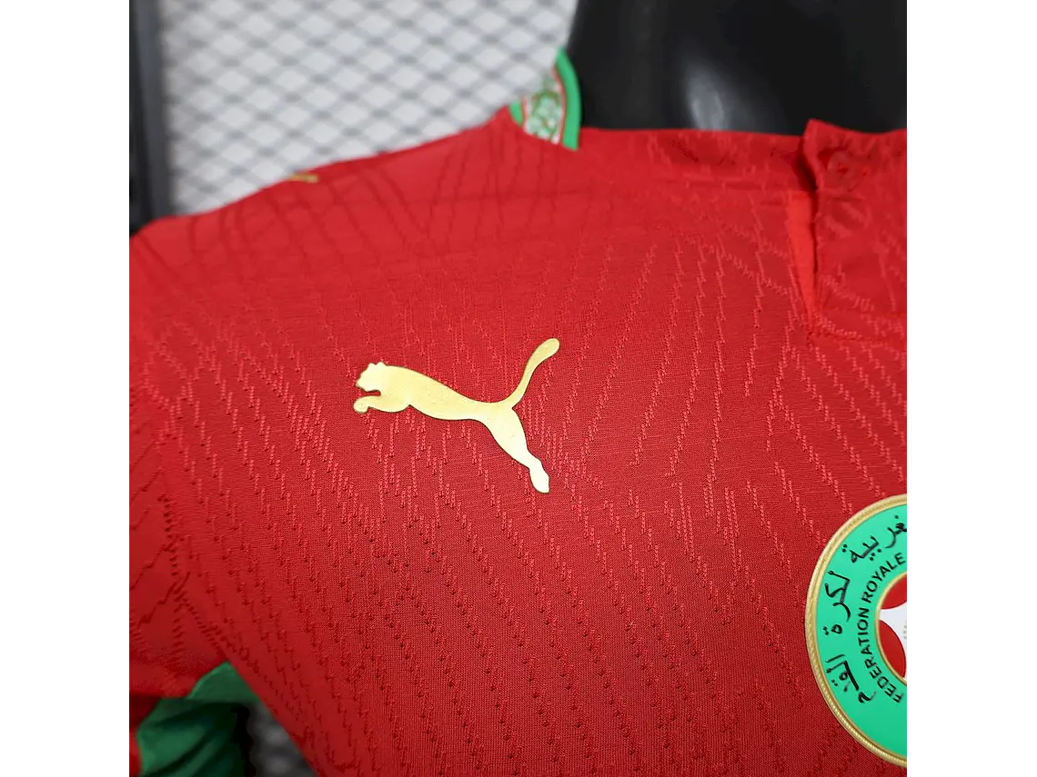 Morocco 2026 World Cup Home Player Jersey, sizes S to 2XL 5