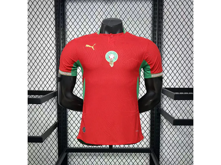 Morocco 2026 World Cup Home Player Jersey, sizes S to 2XL 1