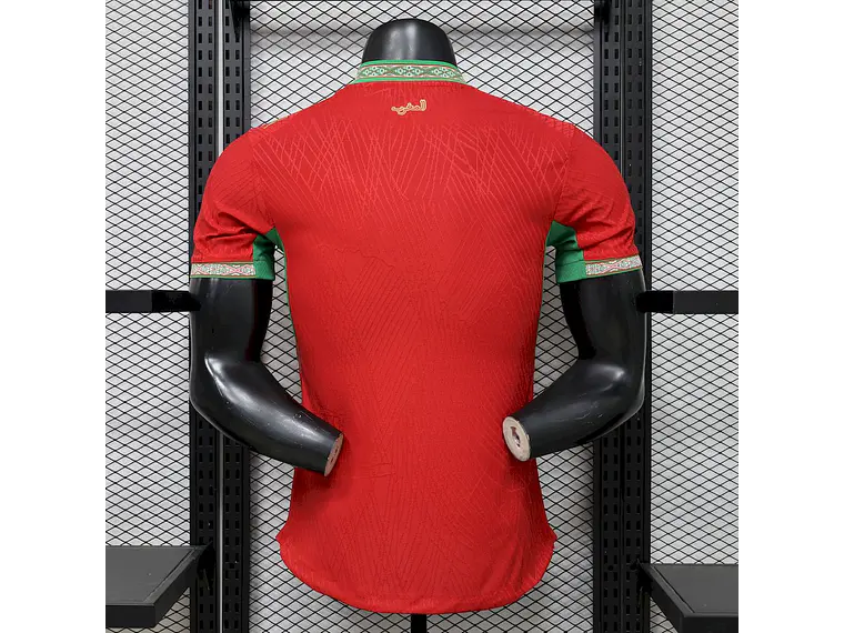 Morocco 2026 World Cup Home Player Jersey, sizes S to 2XL 2
