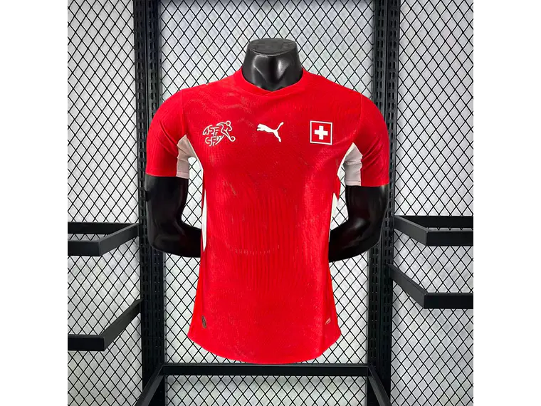 Camisola Suíça 2026 World Cup Home Player S a 2XL 1