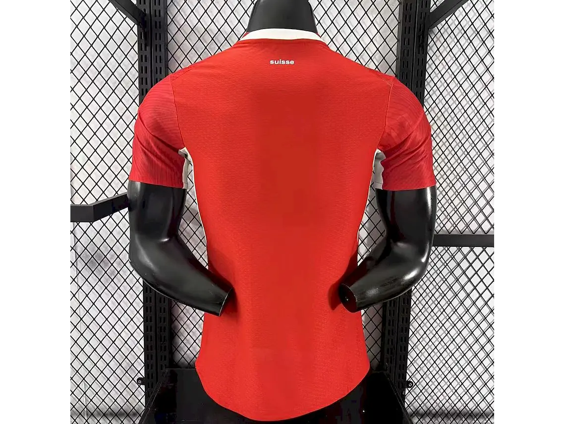 Camisola Suíça 2026 World Cup Home Player S a 2XL 2