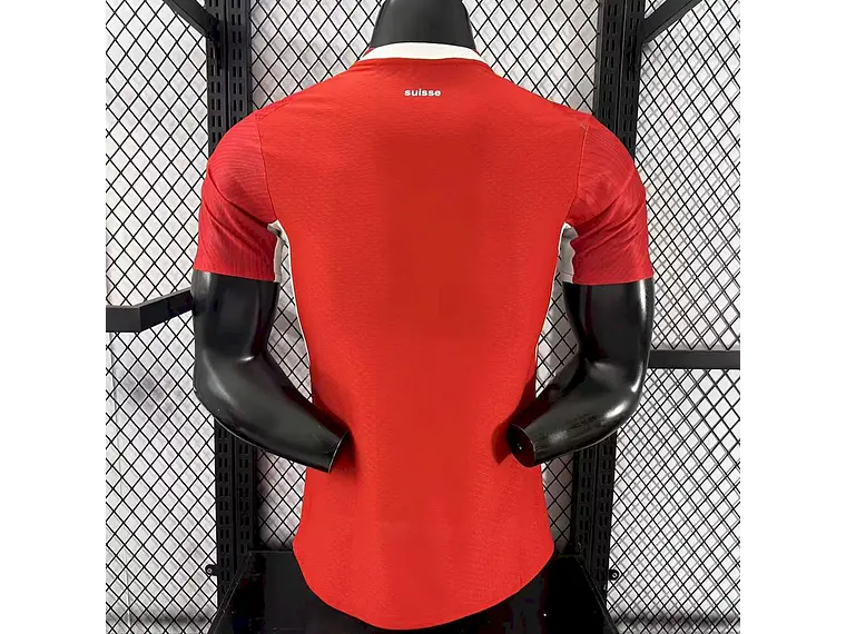 Camisola Suíça 2026 World Cup Home Player S a 2XL 2