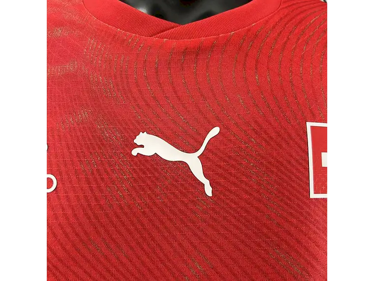 Camisola Suíça 2026 World Cup Home Player S a 2XL 8