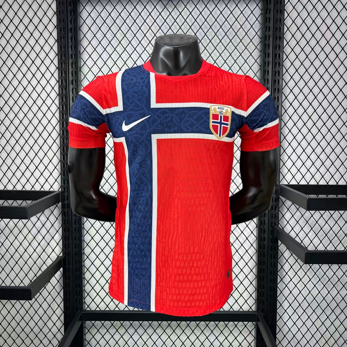 Camisola Noruega 2026 World Cup Home Player S a 2XL 1
