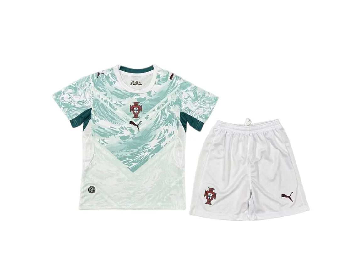 Equipamento Infantil Portugal 2026 World Cup Away  1