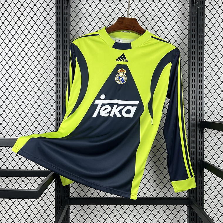 Camisola Retro Real Madrid 1999/00 Guarda-Redes Manga Longa S a 2XL 1