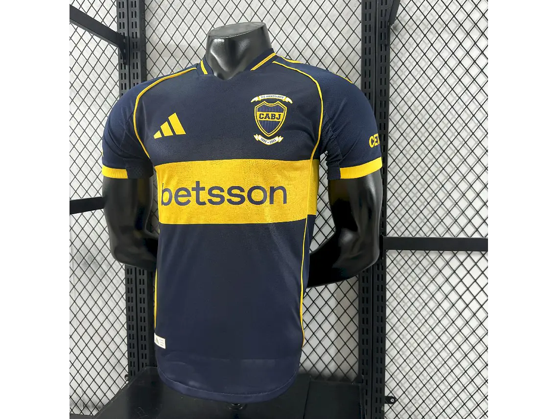 Boca Juniors 2025/26 Home Player Version Shirt 4
