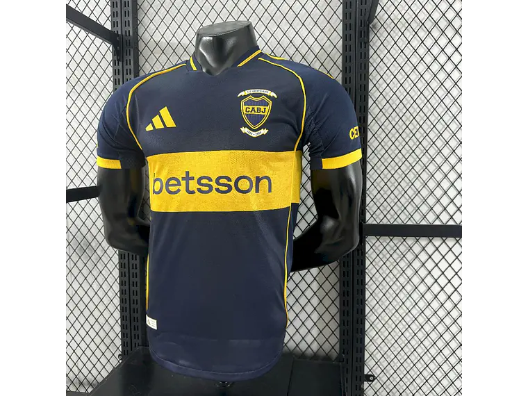 Boca Juniors 2025/26 Home Player Version Shirt 4