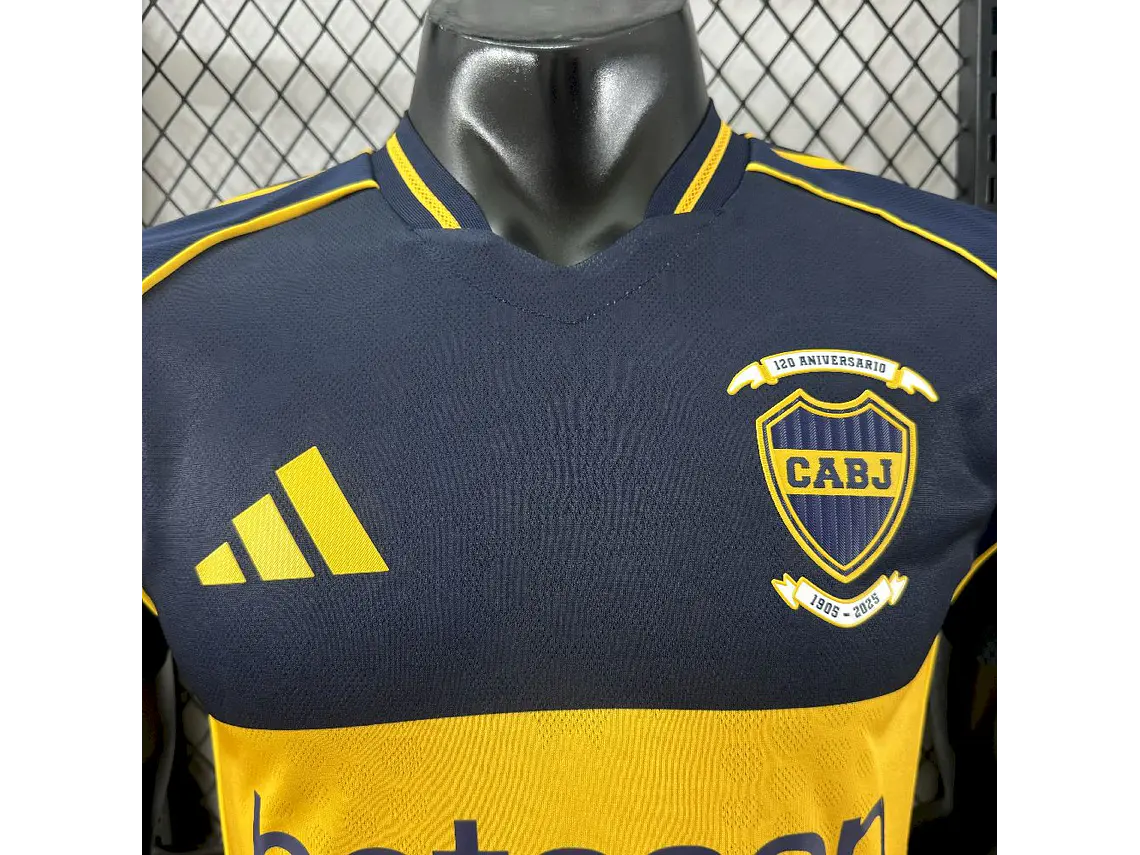 Boca Juniors 2025/26 Home Player Version Shirt 3