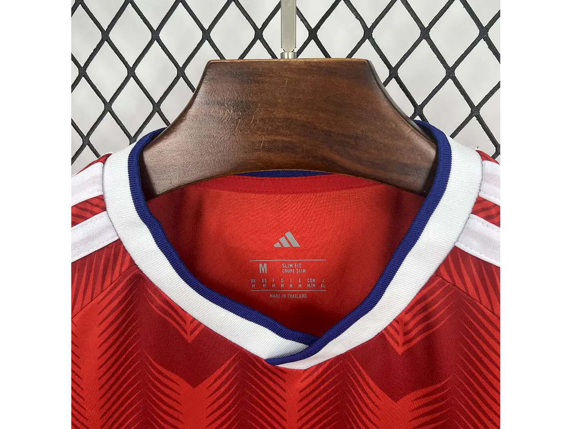 Camisola Chile 2026 World Cup Home S a 4XL 4