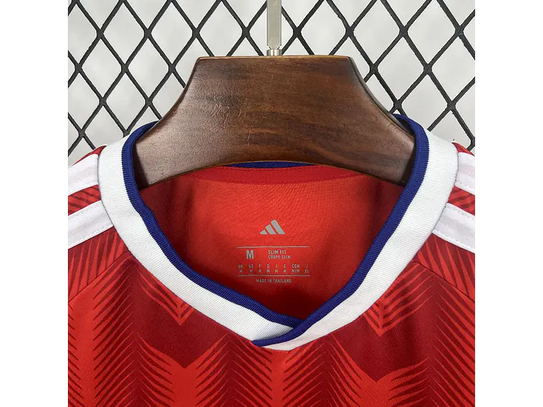 Camisola Chile 2026 World Cup Home S a 4XL 4