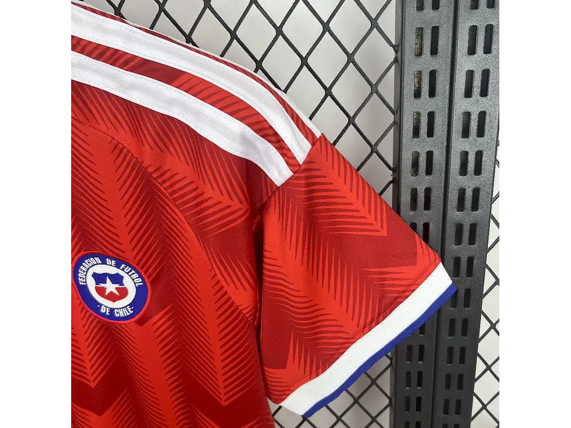 Camisola Chile 2026 World Cup Home S a 4XL 7