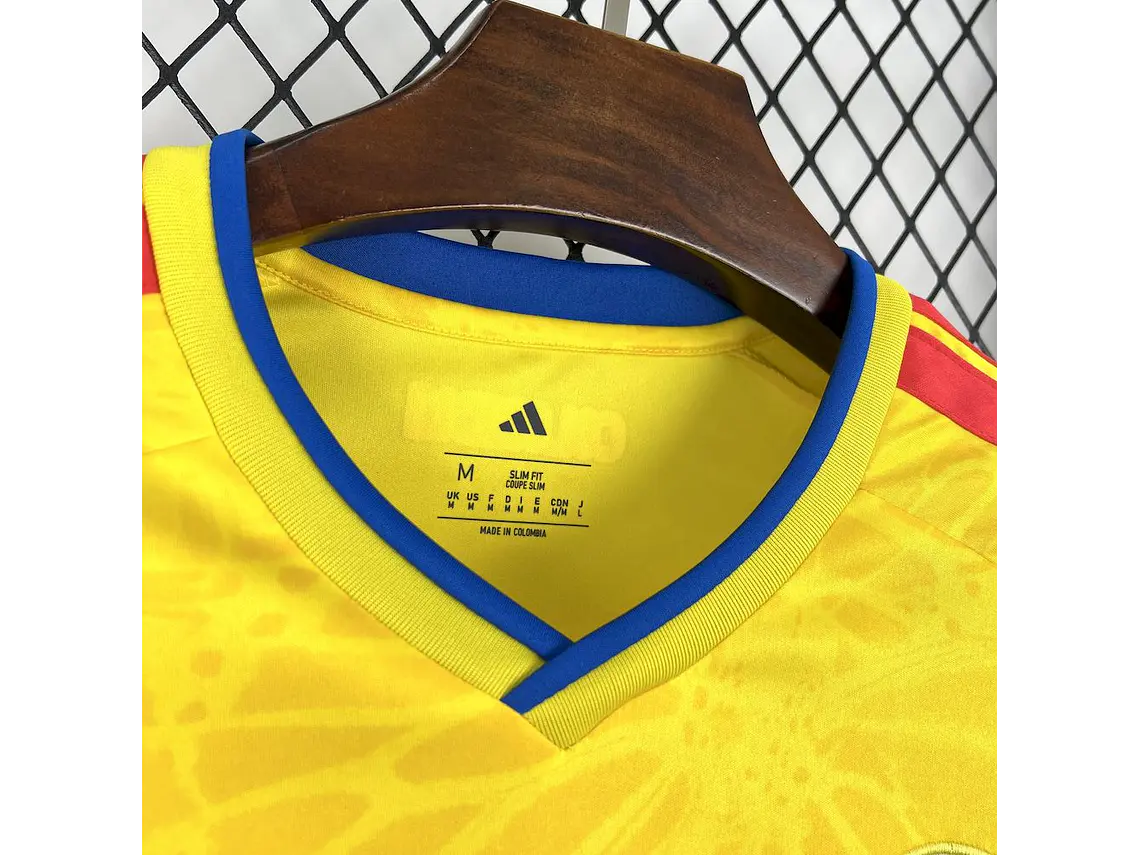 Colombia 2026 World Cup Home Jersey, sizes S to 4XL 5