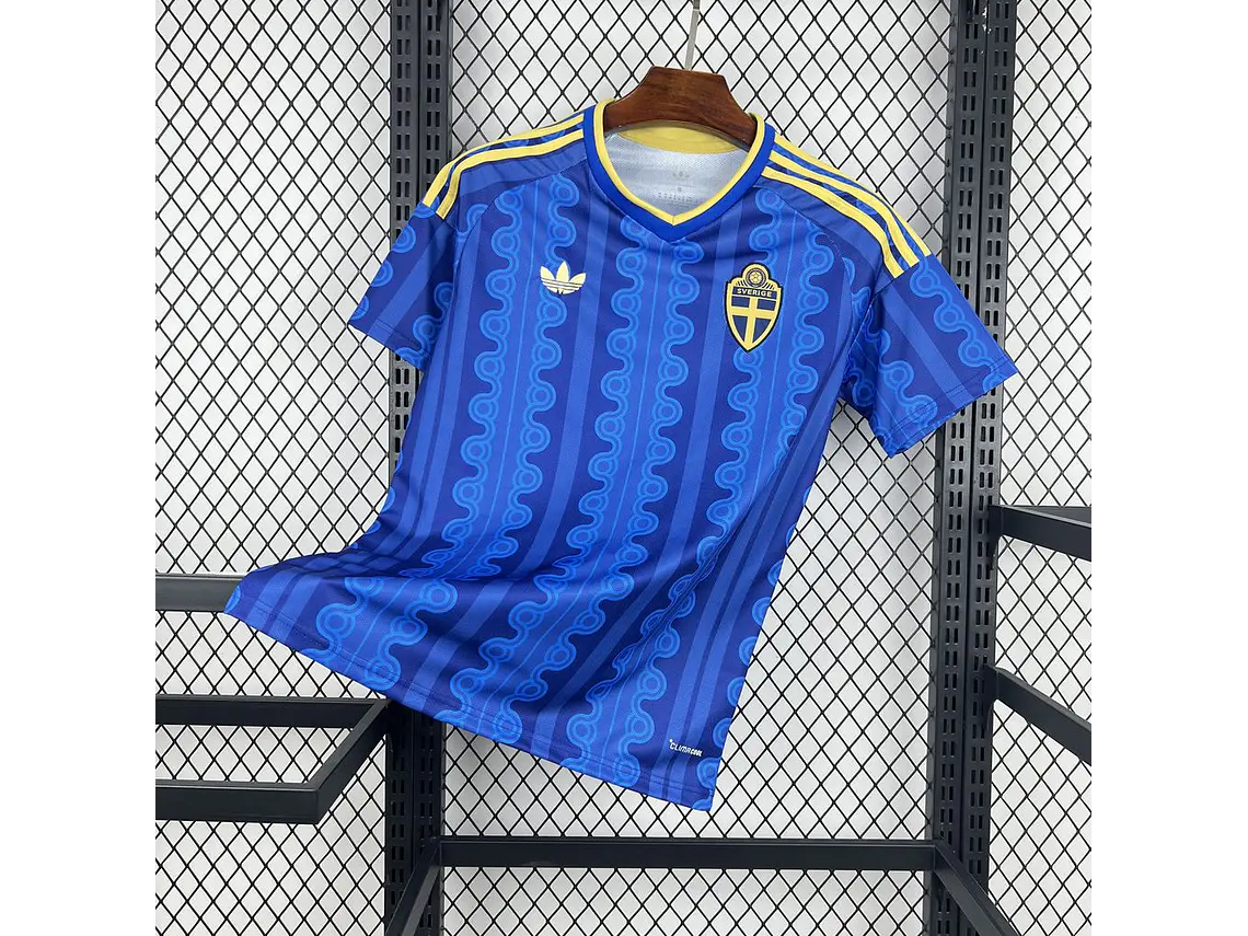 Camisola Suécia 2026 World Cup Away S a 4XL 1