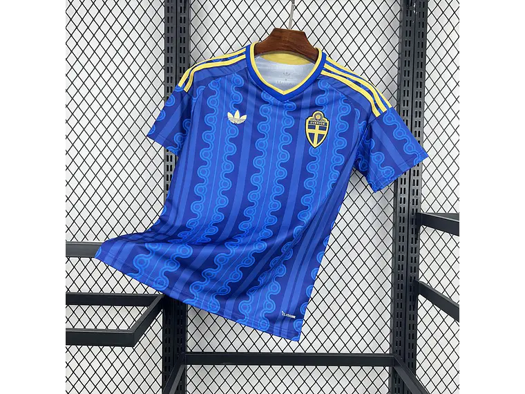 Camisola Suécia 2026 World Cup Away S a 4XL 1
