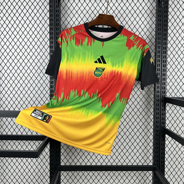 Camisola Jamaica x Bob Marley 2026 Pre Match S a 4XL 1