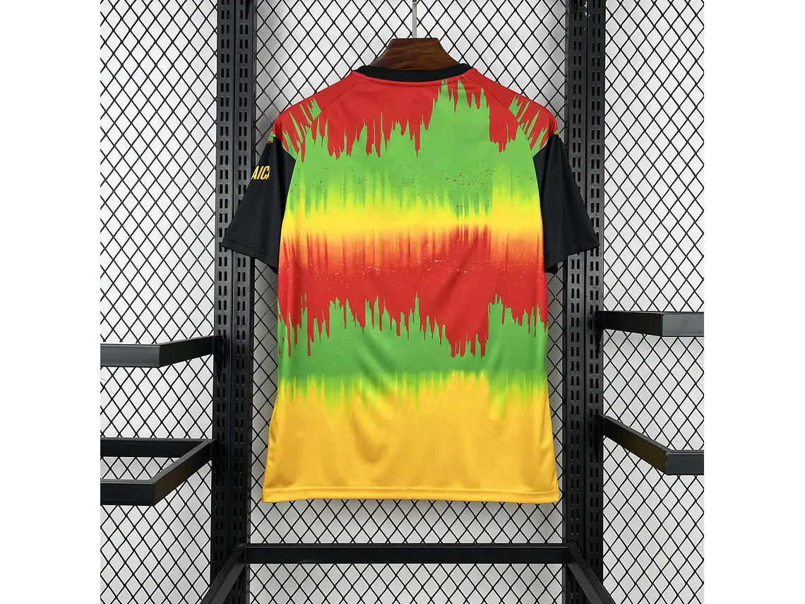 Camisola Jamaica x Bob Marley 2026 Pre Match S a 4XL 2