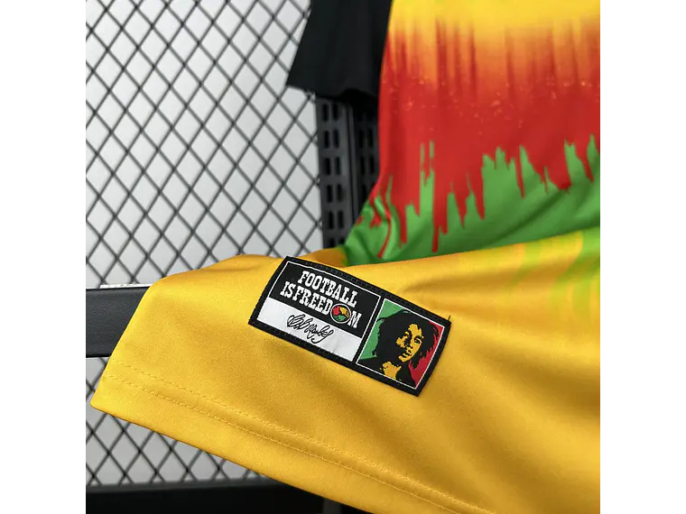 Camisola Jamaica x Bob Marley 2026 Pre Match S a 4XL 3