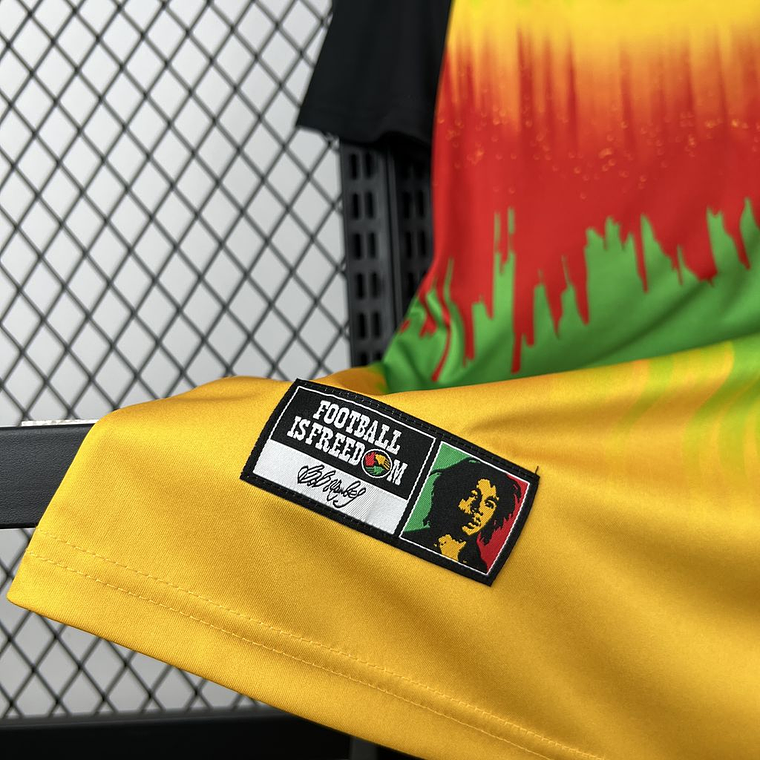 Camisola Jamaica x Bob Marley 2026 Pre Match S a 4XL 3