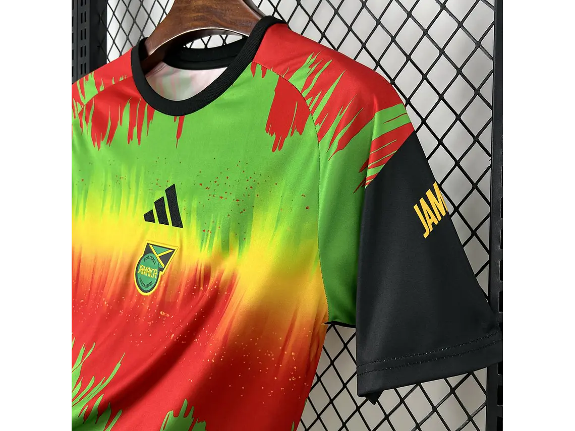 Camisola Jamaica x Bob Marley 2026 Pre Match S a 4XL 7