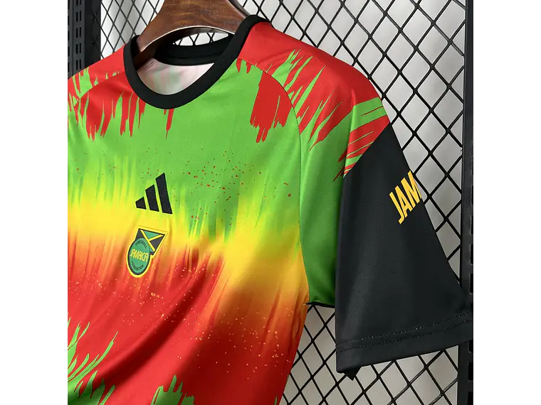 Camisola Jamaica x Bob Marley 2026 Pre Match S a 4XL 7