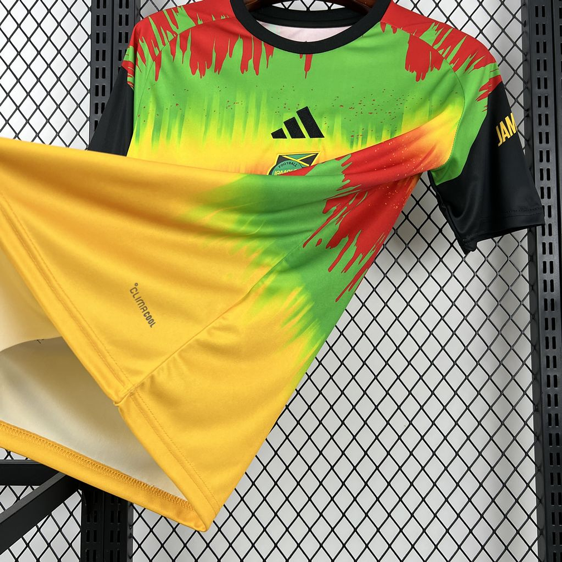 Camisola Jamaica x Bob Marley 2026 Pre Match S a 4XL 4