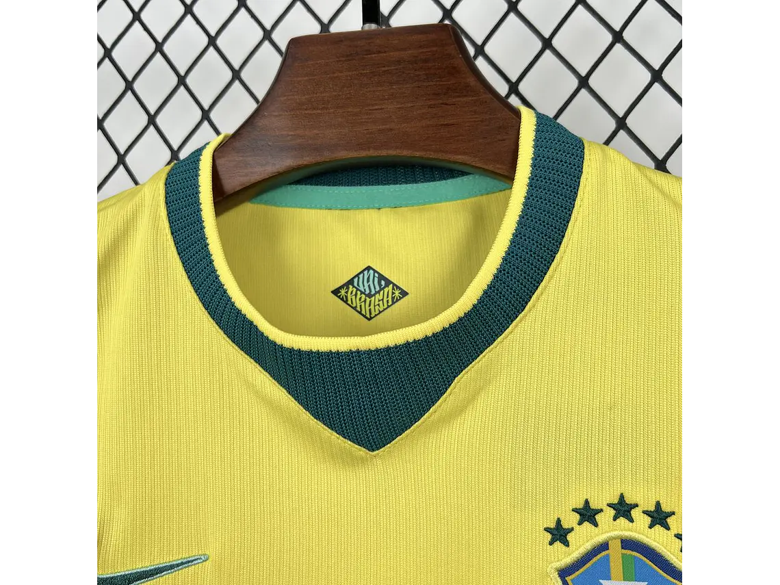 Equipamento Brasil 2026 World Cup Home Kids 5