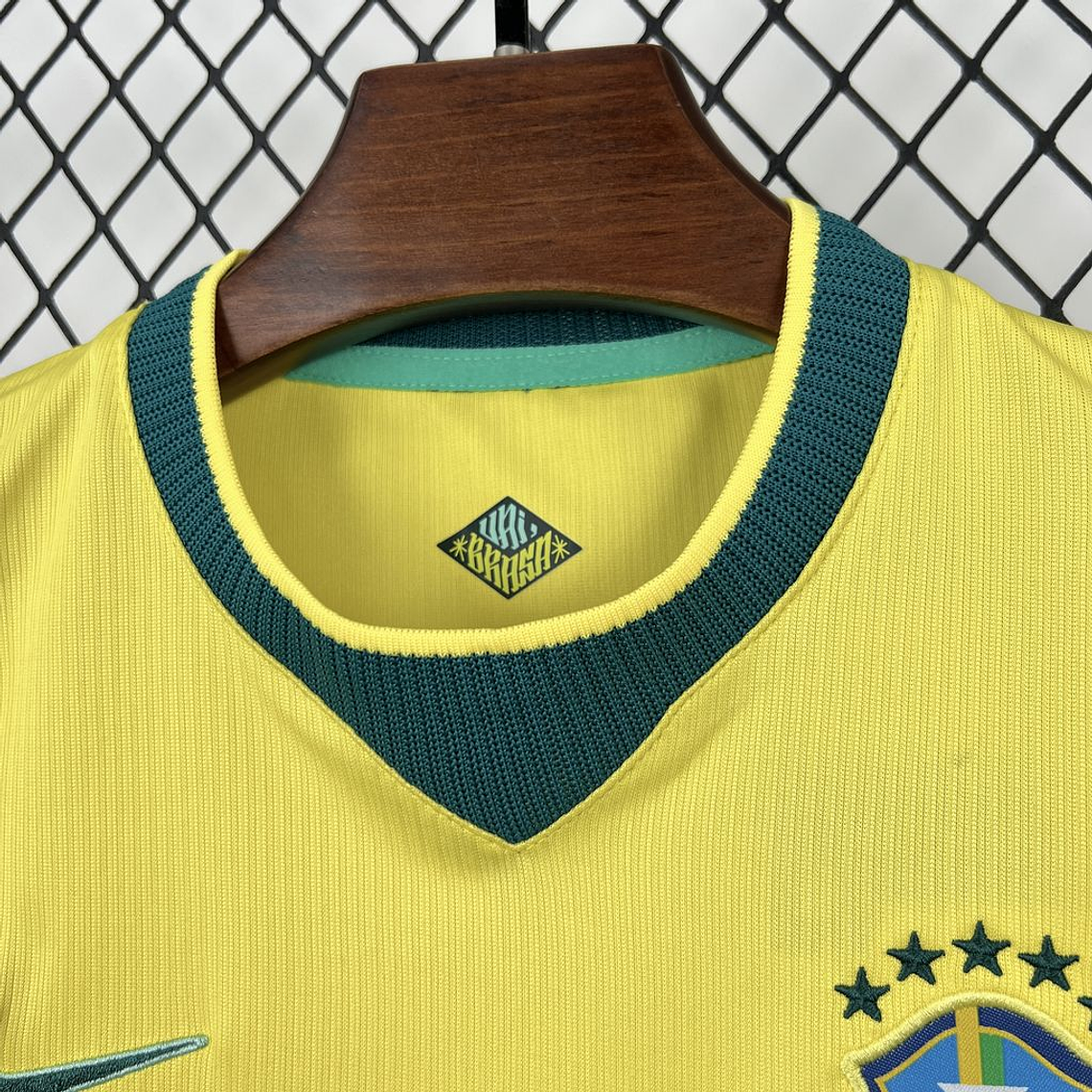 Equipamento Brasil 2026 World Cup Home Kids 5